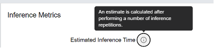 Inference metrics